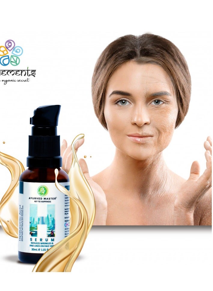 AYURVED MASTER Trio Face Serum | Natural Anti-Aging Set with Vitamin C | Retinol | Hyaluronic Acid | Effective Anti-Wrinkle & Dark Circle Remover | Moisturizing & All-Natural Skincare Solution | Pack of 3 | 30ML  - Image 3