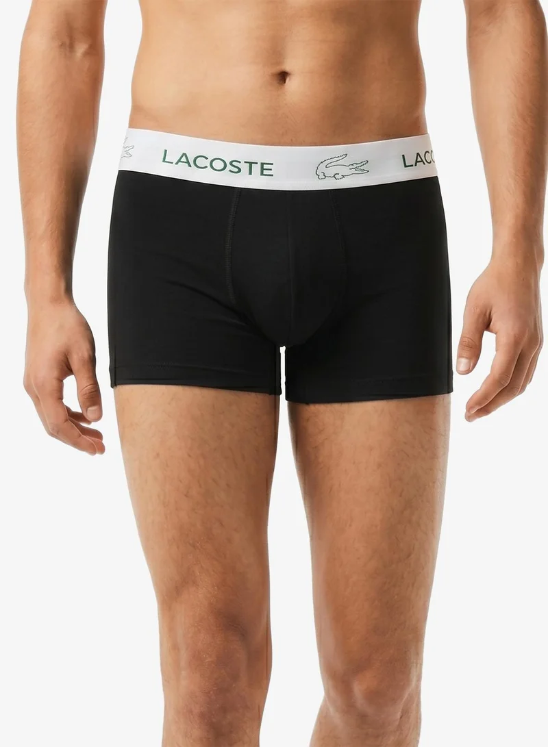 Lacoste  3-Pack Core Essential Trunks for Men | Best Price UAE