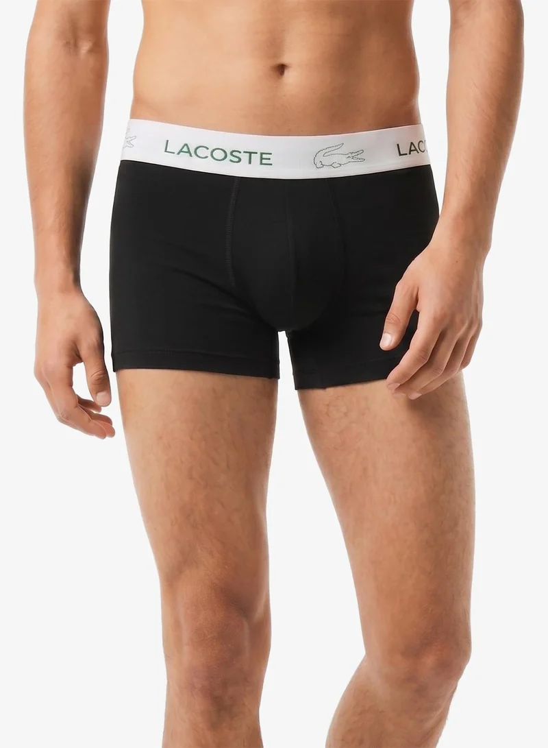 Lacoste  3-Pack Core Essential Trunks for Men | Best Price UAE