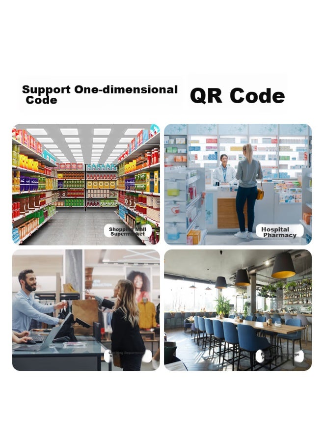 Deli Barcode Scanner, Payment Scanner, Scanning Platform, Pharmaceutical Traceability, Express Delivery And Logistics Inquiry, Cashier, Medical Insurance Payment Box, Qr Code Scanning, Upgraded Scanning Accuracy, 14965s - Image 2