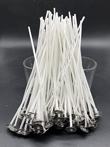 Beesworks 100 Piece Cotton Candle Wick 6" Pre-Waxed for Candle Making, Candle DIY - Image 5