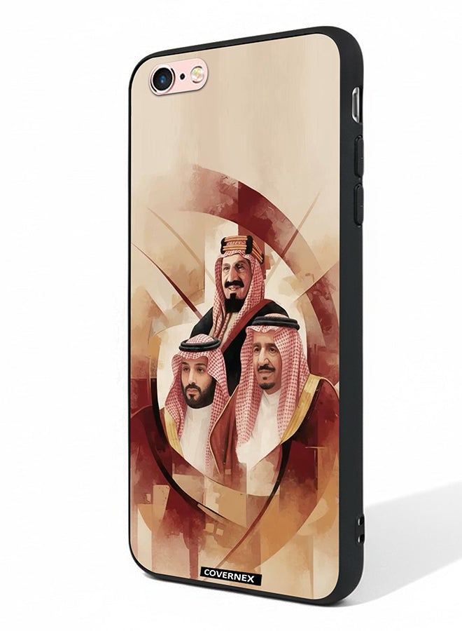 Covernex Apple iPhone 6 Protective Case Cover Printed Featuring Unity Saudi Royal Leadrs Portrait - Image 1