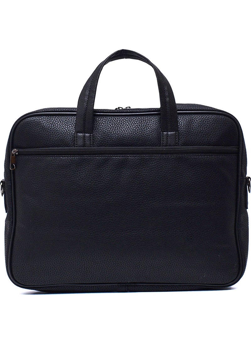 Briefcase with Front and Back Compartments 24S.CAN.EVR.CPC.0004-BLACK R-0001