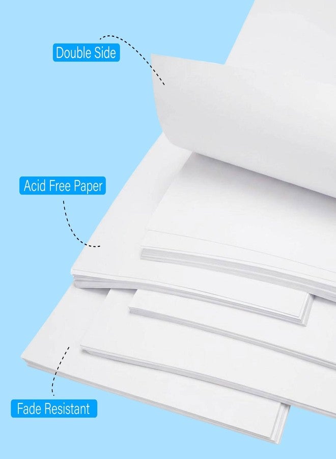 VinTS White Poster Board, 30 Pcs, 22x28 inches, For School, Office - Image 4