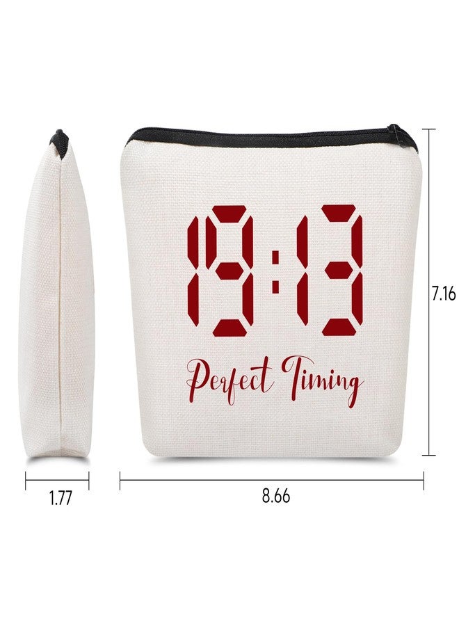 GiftPeak 1913 Sorority Gift Makeup Bag,Cosmetic Bag for Women,Sorority Gift Paraphernalia Gift for Sister Friend with Makeup Bag - Image 2