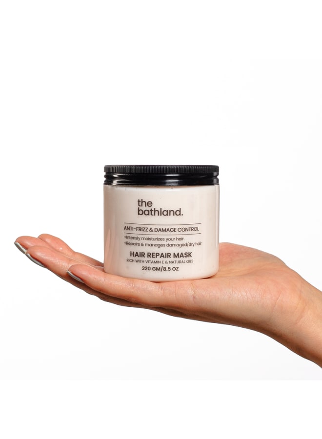 the bath land Thebathland Hair repair mask 220gm - Image 1