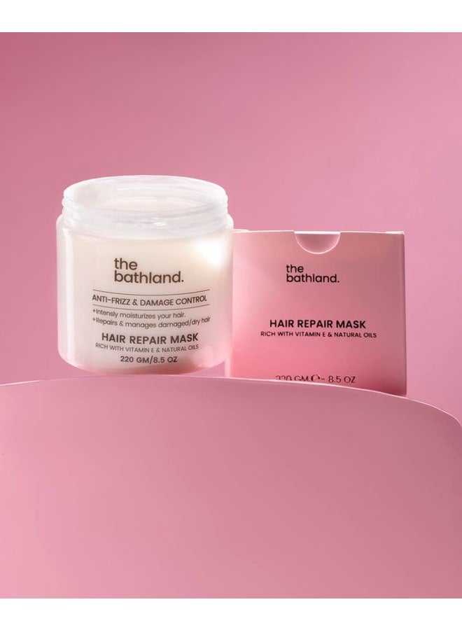 the bath land Thebathland Hair repair mask 220gm - Image 2