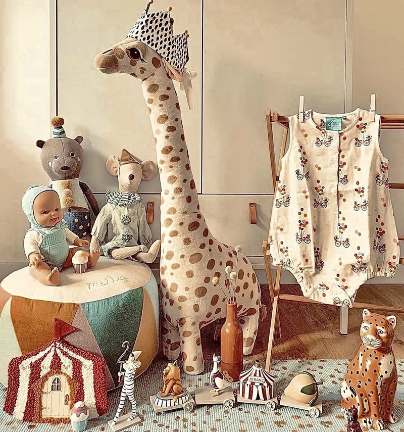 Y&D Hot Sale Cartoon Giraffe Baby Soothing Doll Big Giraffe for Kids Children Doll Stuffed Animals Toys - Image 2