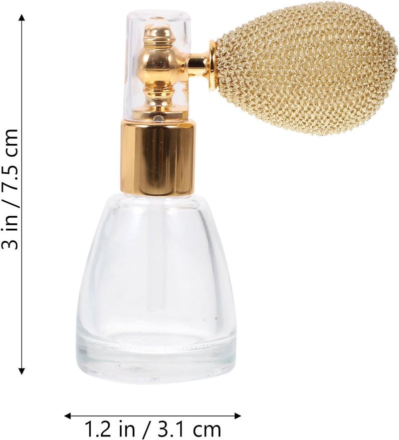 Refillable Vintage Perfume Spray Bottle Glass Powder Bottle for Room Spray Travel - Image 5