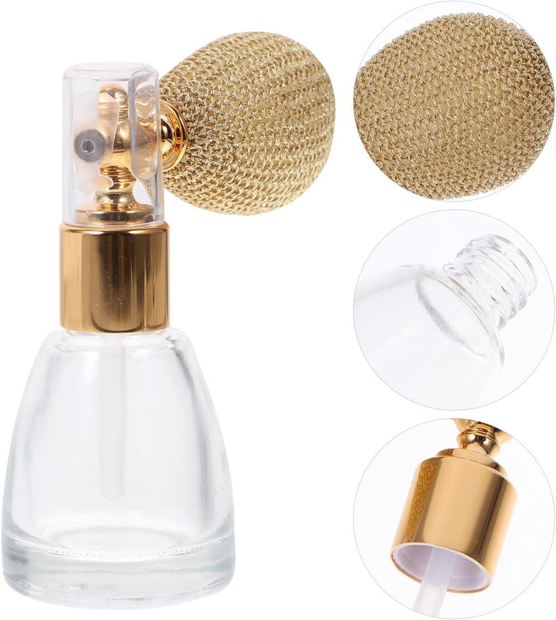 Refillable Vintage Perfume Spray Bottle Glass Powder Bottle for Room Spray Travel - Image 3
