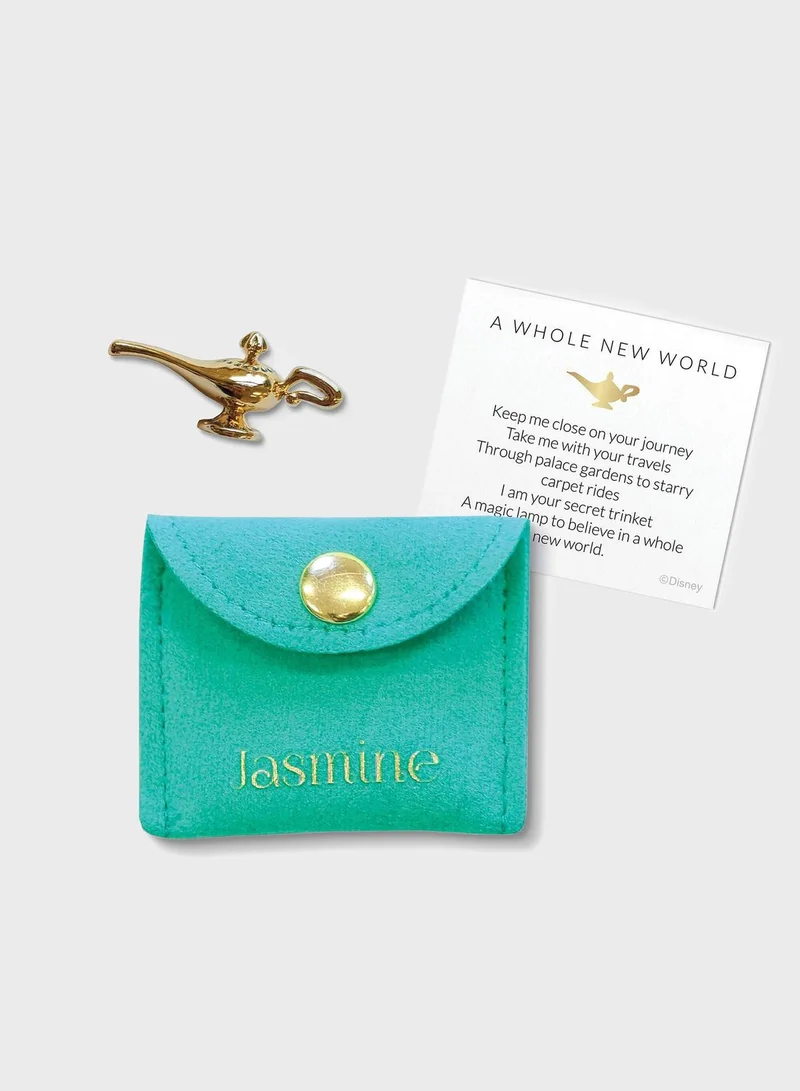 Short Story Disney Jasmine Lamp Trinket Pouch