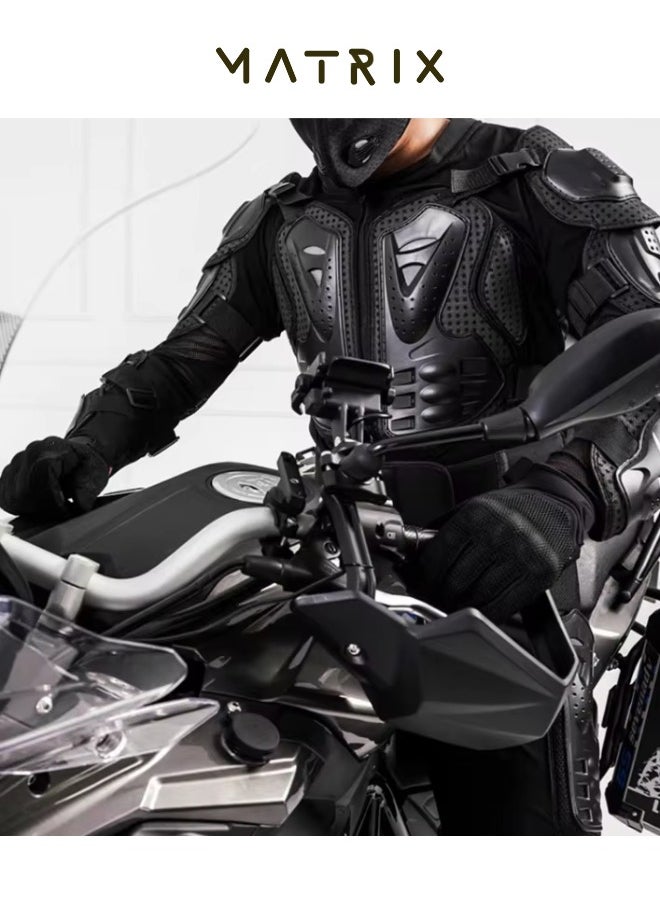 MATRIX - Motorcycle Full Body Armored Protective Jacket X-Large (XL) - Image 1