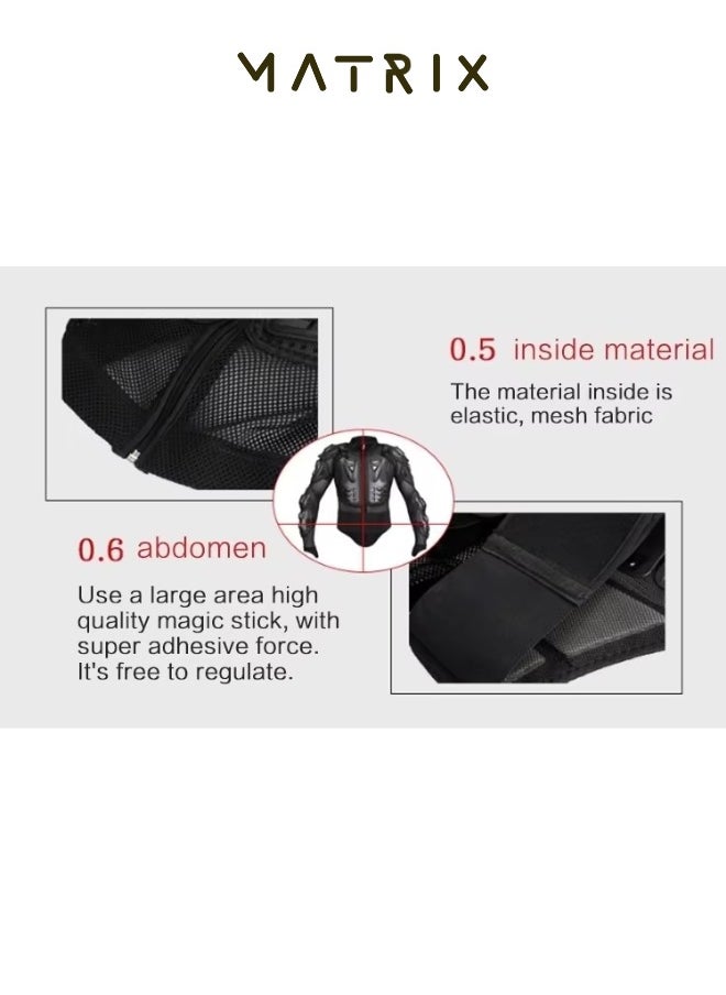 MATRIX - Motorcycle Full Body Armored Protective Jacket X-Large (XL) - Image 1