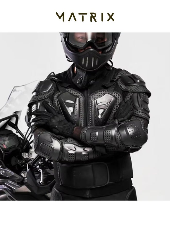 MATRIX - Motorcycle Full Body Armored Protective Jacket X-Large (XL) - Image 1