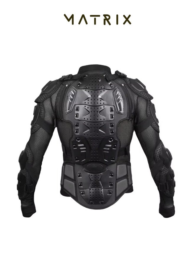 MATRIX - Motorcycle Full Body Armored Protective Jacket X-Large (XL) - Image 1