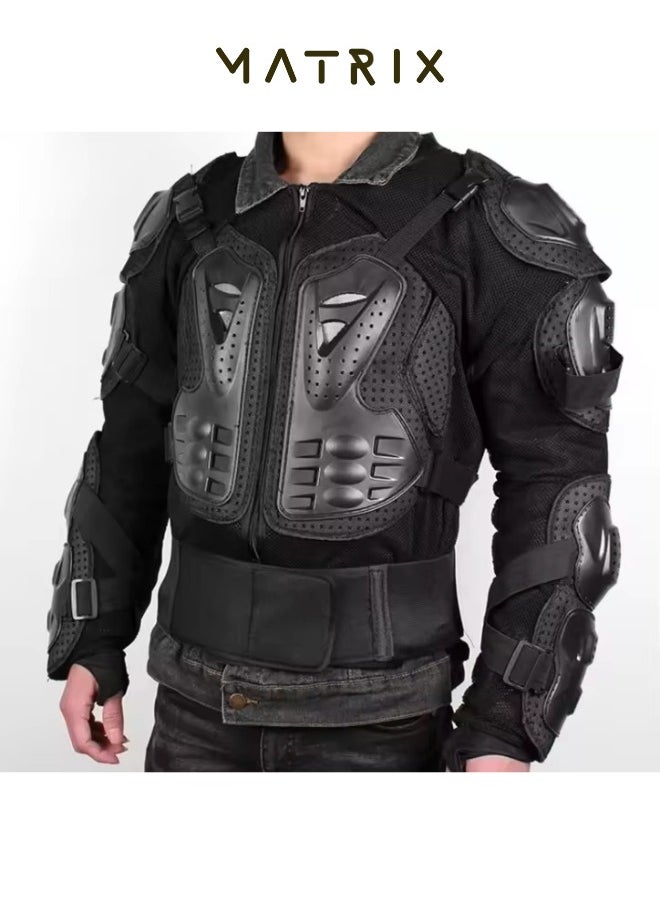 MATRIX - Motorcycle Full Body Armored Protective Jacket X-Large (XL) - Image 1
