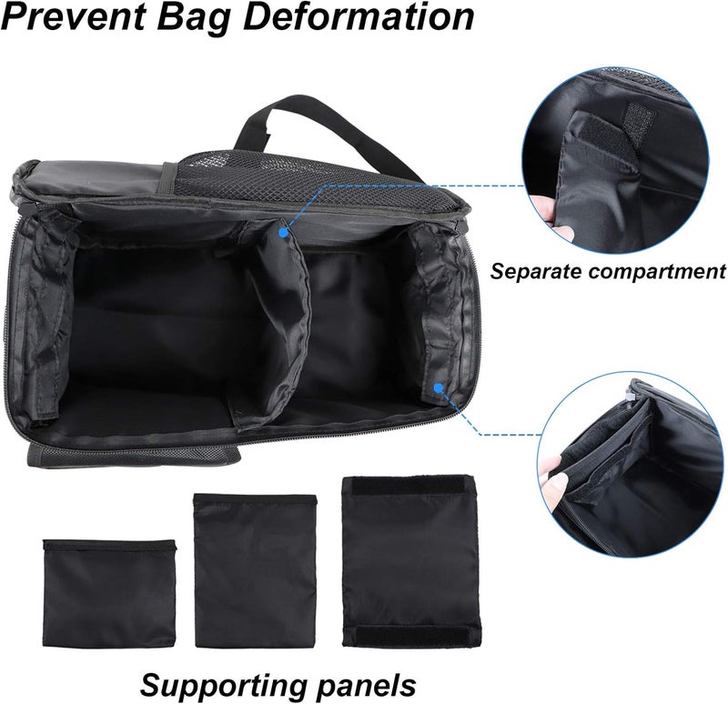 MFC Wheel Well Side Storage Bag Rear Trunk Organizer for Jeep Wrangler JK JKU 2011-2018 - Image 4