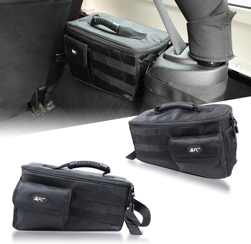 MFC Wheel Well Side Storage Bag Rear Trunk Organizer for Jeep Wrangler JK JKU 2011-2018 - Image 1