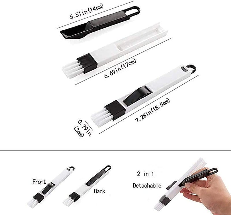 BIG CART Combo of Web COB Broom 5 ft Jala Broom with Long Stainless Steel Rod Cleaning Broom Stick and Window Groove Frame Cleaning Brush and Dust Cleaning Brush for Window SlotUse in Fan Ceiling and Roof - Image 5