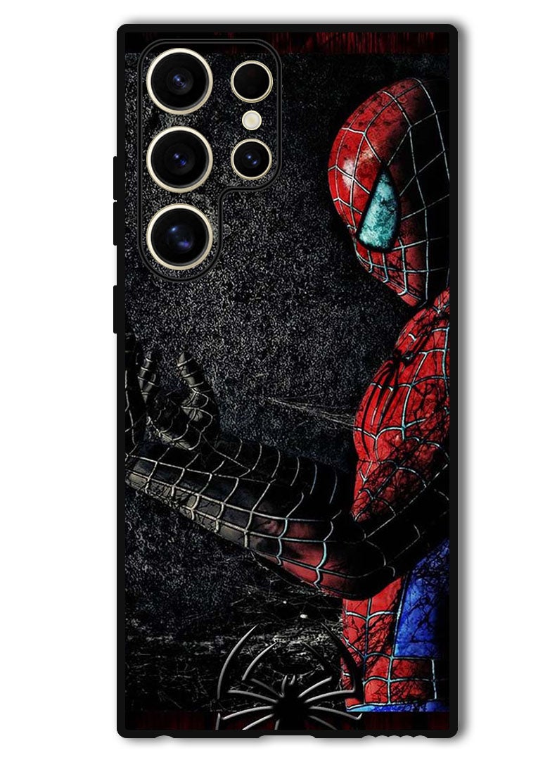 Theodor Protective Case Anti Scratch Shock Proof Bumper Cover For Samsung Galaxy S24 Ultra Spider Man - Image 1