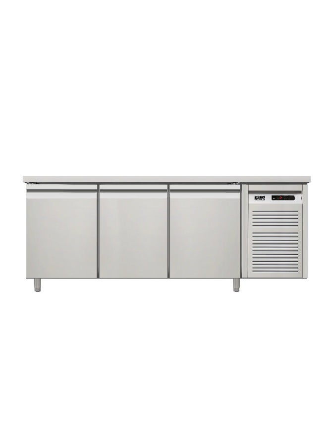 Sofia Refrigeration Commercial Refrigerator Under Counter 3 Doors Chiller, Stainless Steel, Low Noise, 540 Litres Net Capacity - Image 2