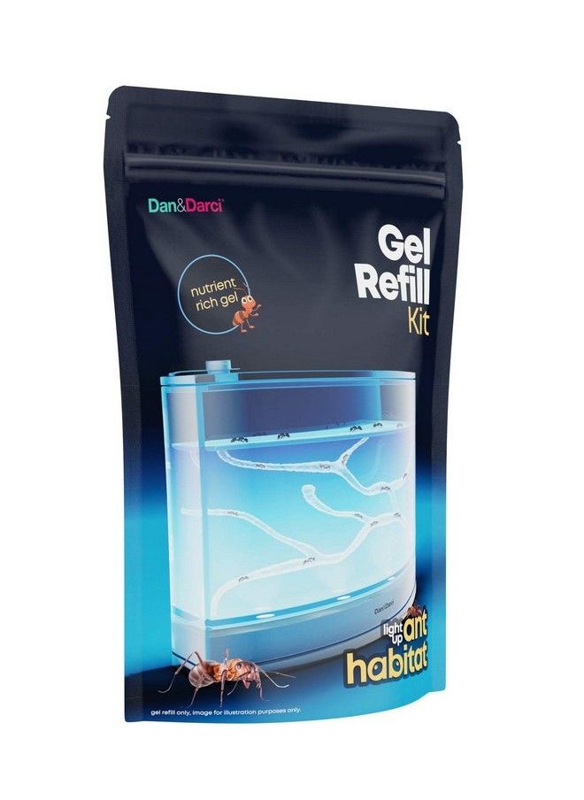 Dan&Darci - Gel Refill For Ant Habitat Gel Compatible With Dan & Darci, Evviva, Navadeal Ant Farms Nutrientrich Gel - Image 1