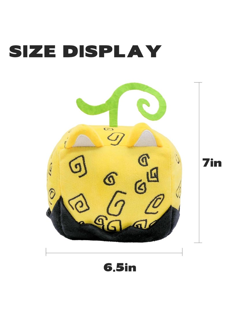 SYOSI 2024 New Fruits Plush, 11inch Fruits Plush Plushies Toys Stuffed Animal Plushie Doll, Soft Fruits Hugging Plush Pillow Toy Collectible Gifts for Kids Fans Aldults Birthday, Stuffed Fruit Toy  - Image 3