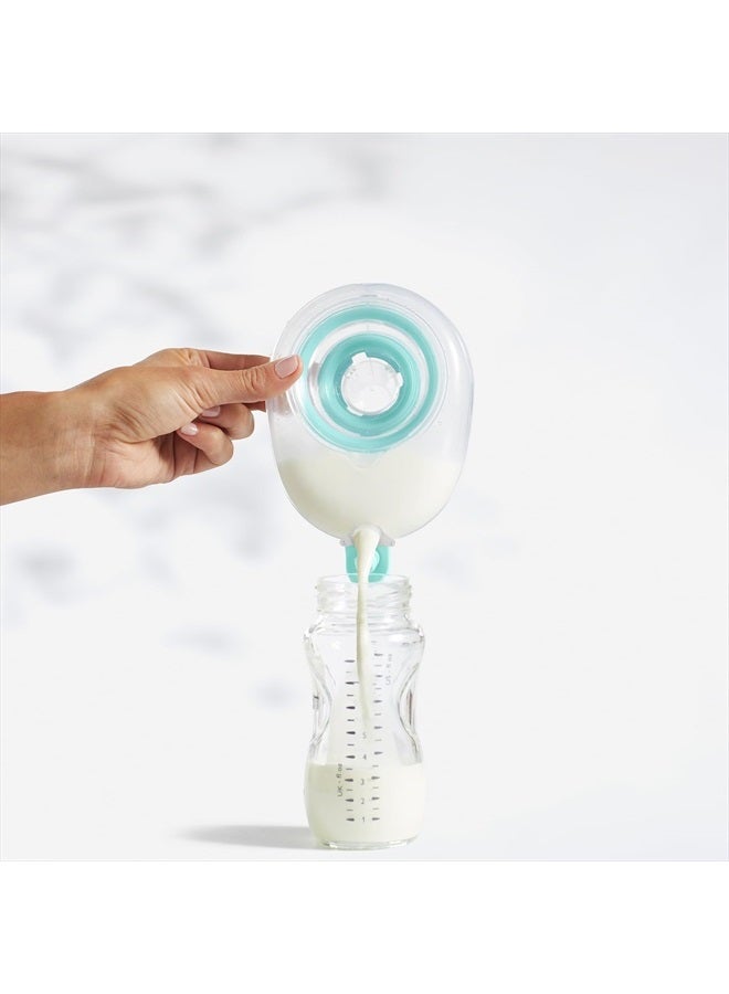 Willow حاويات حليب الثدي القابلة لإعادة الاستخدام 3.0، فلانج 21 مم، 2 قطعة، سعة 4 أونصات لكل حاوية، أساسية للرضاعة الطبيعية مع مضخة الثدي القابلة للارتداء 3.0 من ويللو، مضخة بدون استخدام اليدين - Image 3