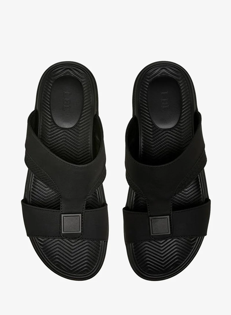 ال بي ال من شو اكسبرس صنادل رجالي سادة مجموعة رمضان