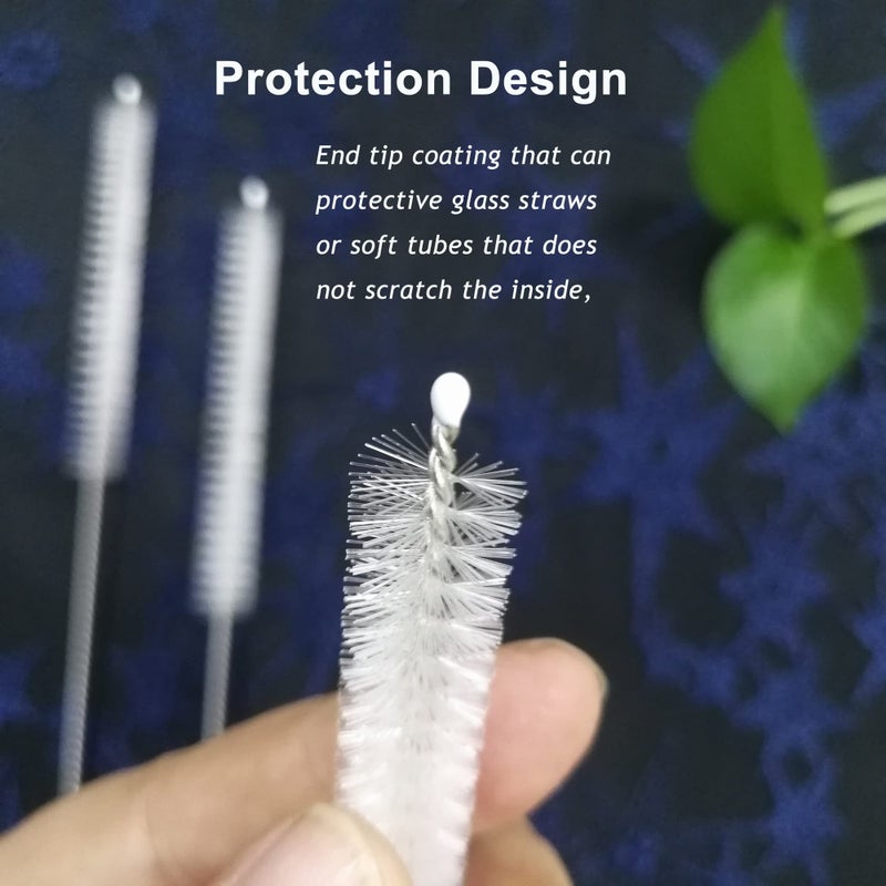 BEUICIRY Straw Cleaner Brush Extend 12 inch, Extra Wide 12mm diam Pipe Cleaners, Extra Long Straw Brush for Sippy Cup, Water Bottle and Tubes, Drinking Straw Cleaning Brush Set 10 Pack - Image 4
