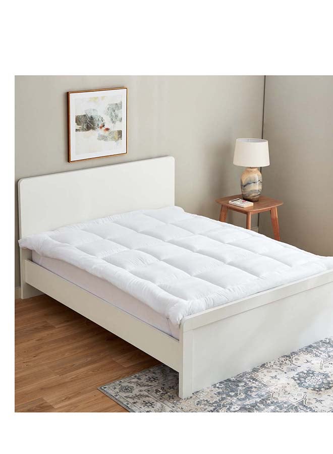 Home Box Nova Queen Microfiber Olympic Mattress Topper 160 x 200 cm  - Image 1