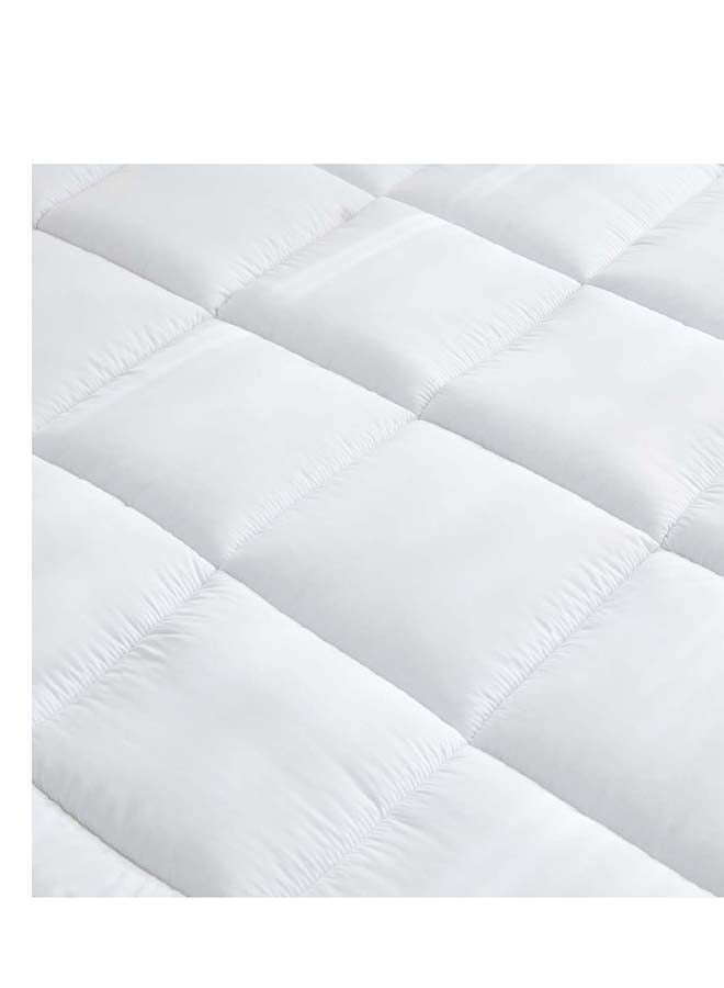 Home Box Nova Queen Microfiber Olympic Mattress Topper 160 x 200 cm  - Image 3