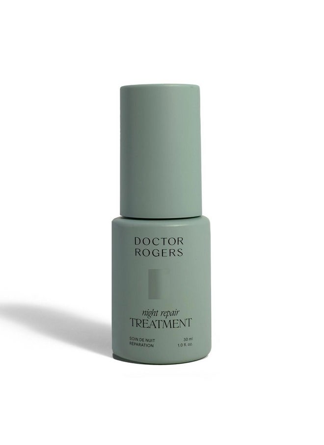 Doctor Rogers Restore - Doctor Rogers Night Repair Treatment Restoring & Hydrating Face Serum For Women & Men Antiaging Facial Serum For Skin Care Routine With Glycolic Acid Bakuchiol & Gluconolactone 30Ml - Image 1