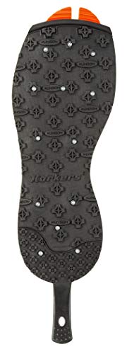 KORKERS OmniTrax v3.0 Studded Kling-On, Black/Orange, Size 8 (FA3020-08) - Image 4