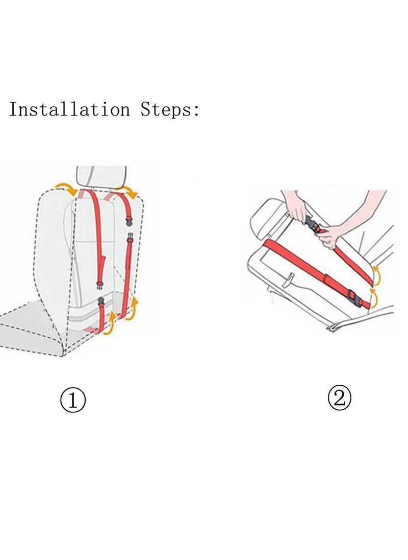 MaBaby High-Quality Skin-Friendly Breathable And Convenient Baby Car Safety Seat Suitable For All Models  - Image 3