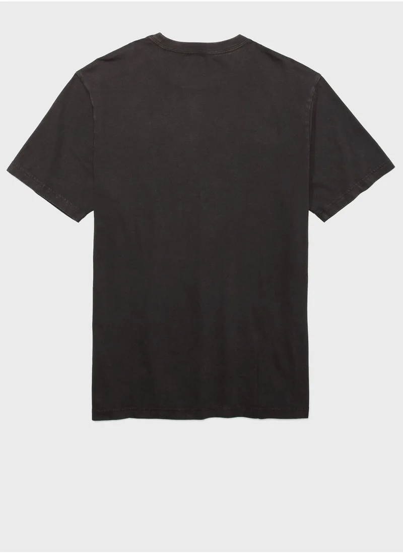 امريكان ايجل Graphic Crew Neck T-Shirt