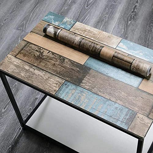 FOKRIM Wooden Wallpaper for Walls (45x500cm)(Length 5-Meter) Sticker Wallpaper Peel and Stick Removable Self Adhesive Waterproof Wallpaper - Image 2