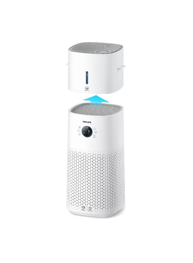 Philips 2-In-1 Air Purifier  Humidifier Series 3000 AC3737/10 White - Image 3