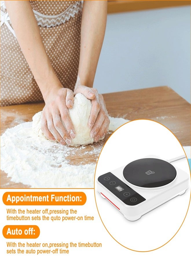 BestYiJo Sourdough Starter Warmer, 0-12 Hour Timer on/Off, Thermostat Control, Precise 1°F Thermostat Control, 70°F-100°F Temperature Adjustment for Home Baking - Image 5