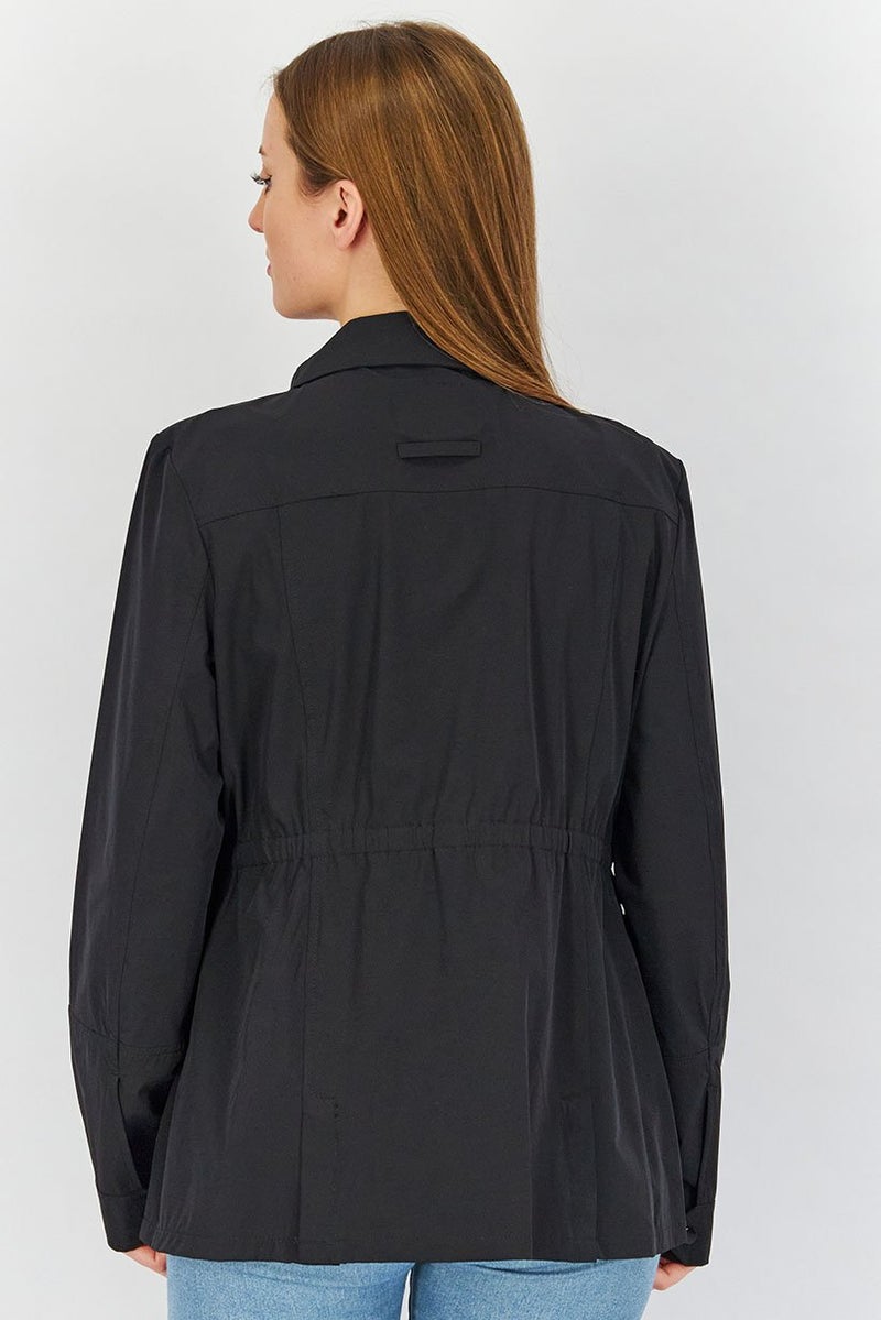 Sam Edelman Women Solid JackeT-shirt, Black - Image 2