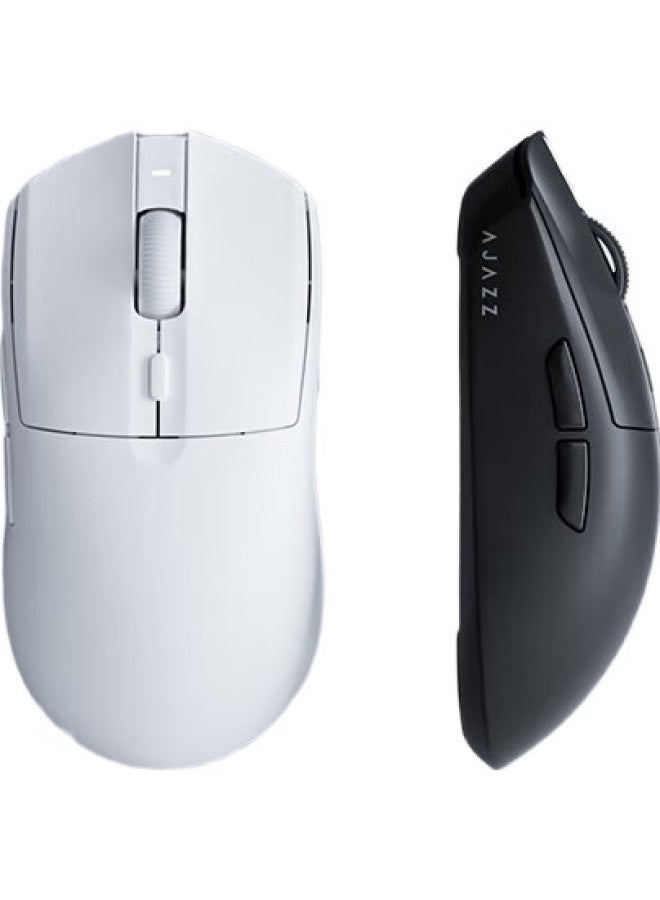 Ajazz Aj139Pro Wireless Gaming Mouse, Wired 2.4G Dual-Mode, Paw3395, Approximately 65G Lightweight Mouse, Suitable For Medium To Large Hands, 26000Dpi, Black, 4K - Image 1