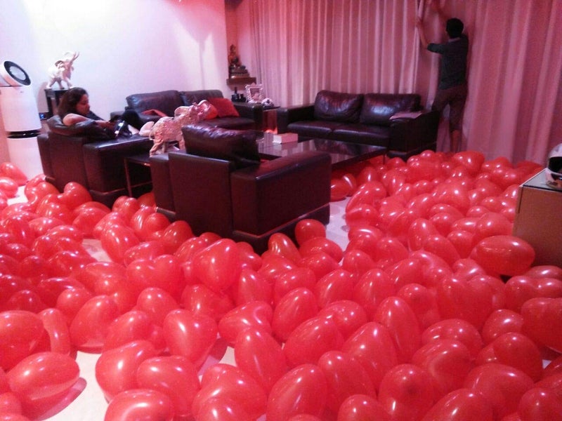 Balloonistics Latex Balloons For Party Decorations - Pack of 25 (Red) - Image 4