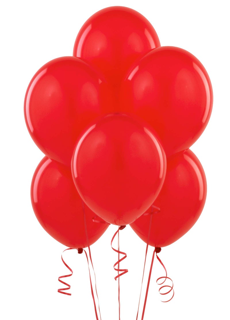 Balloonistics Latex Balloons For Party Decorations - Pack of 25 (Red) - Image 5