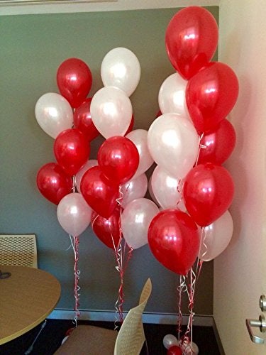Balloonistics Latex Balloons For Party Decorations - Pack of 25 (Red) - Image 3