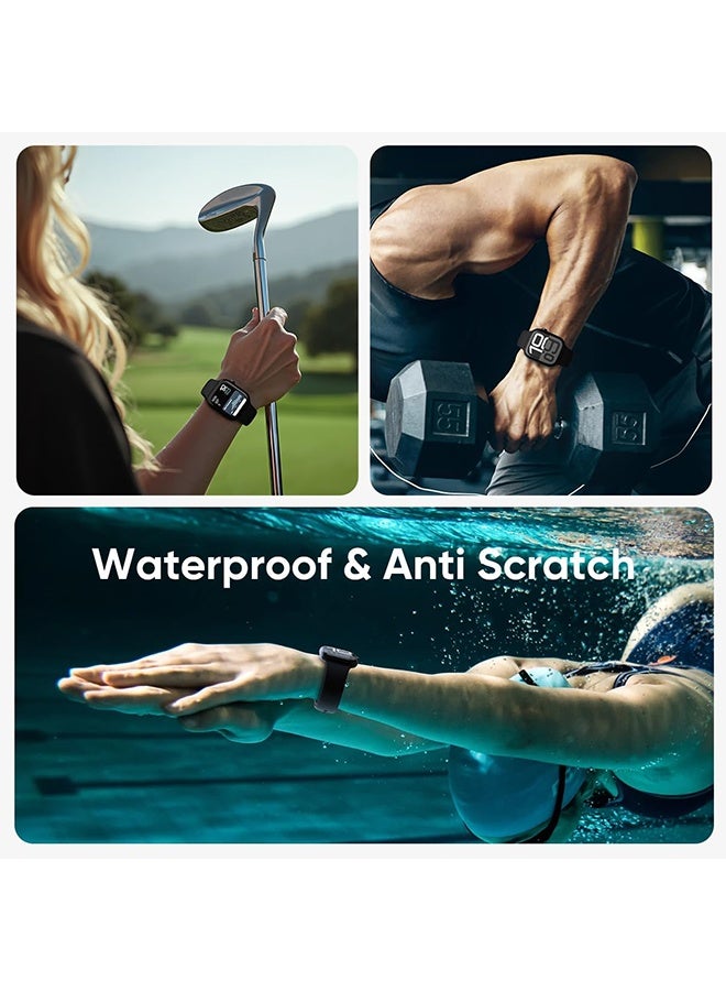 2-Pack Screen Protector for 46mm Smartwatch Series 10, Ultra Clear Anti-Scratch Film with TruColor Display and Easy Installation  - Image 4