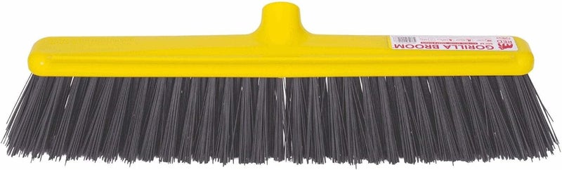 Red Gorilla 50cm Soft Bristle Broom Head with Scraper Blade
