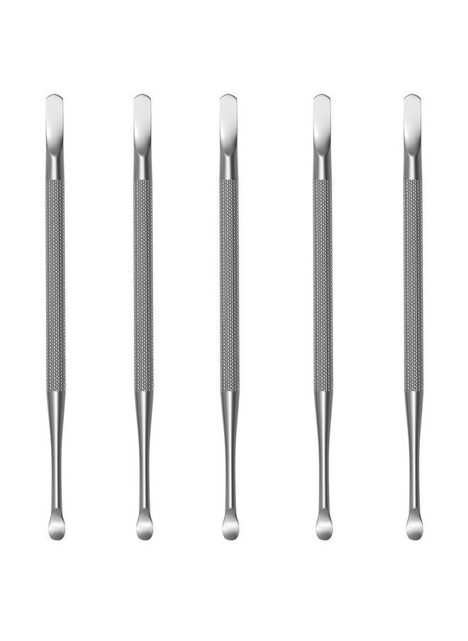 Sterling - Onal Cuticle Pusher And Spoon Nail Cleaner | 5 Pack | Dual Sided Stainless Steel Pusher And Nail Cleaner | For Nail And Cuticle Care | By Sterling Beauty Tools - Image 1