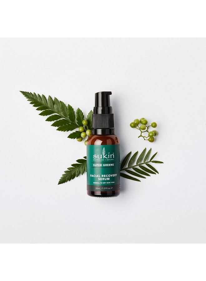 Sukin Super Greens Facial Recovery Serum 30 Ml - Image 4