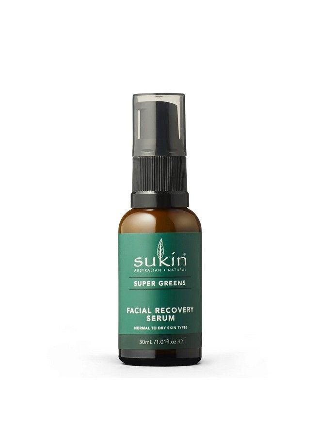 Sukin Super Greens Facial Recovery Serum 30 Ml - Image 1