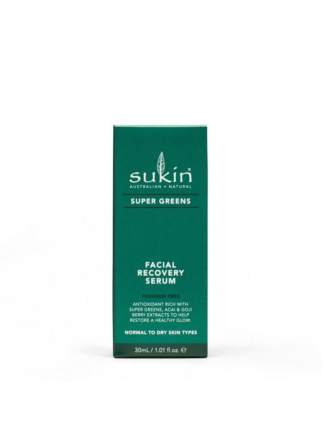 Sukin Super Greens Facial Recovery Serum 30 Ml - Image 3